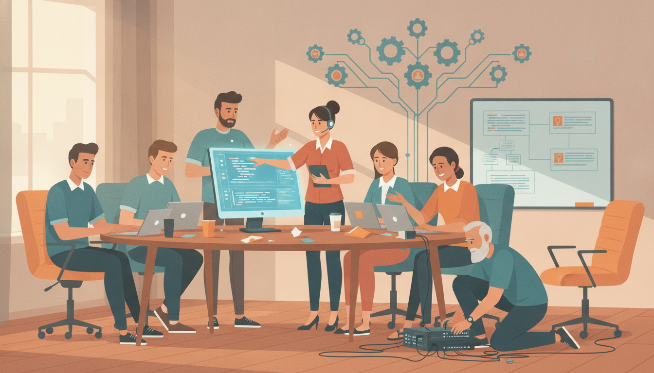 Code Red: The IT Director Couldn't Join the Meeting - blog cover illustration
